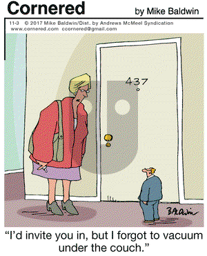 Cornered on Friday November 3, 2017 Comic Strip