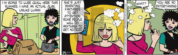 Luann on Wednesday February 20, 2013 Comic Strip