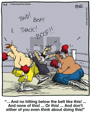 In the Bleachers on Tuesday April 8, 2008 Comic Strip