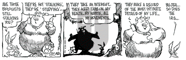 The Grizzwells on Wednesday August 2, 1995 Comic Strip