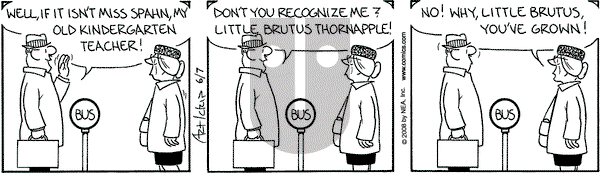 The Born Loser on Saturday June 7, 2008 Comic Strip