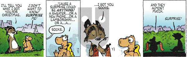 Over the Hedge on Tuesday December 5, 2017 Comic Strip