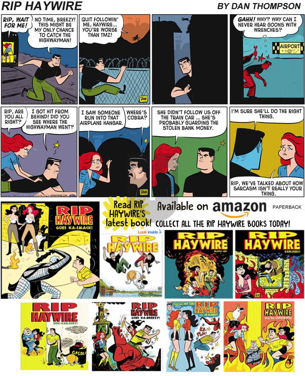 Rip Haywire on Sunday September 15, 2019 Comic Strip
