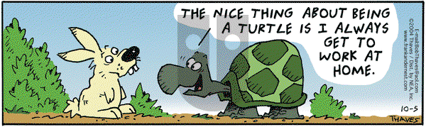 Frank and Ernest on Tuesday October 5, 2004 Comic Strip