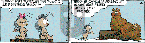 The Grizzwells on Saturday January 12, 2019 Comic Strip