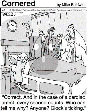 Cornered on Wednesday April 9, 2008 Comic Strip