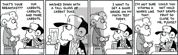 FoxTrot on Thursday January 27, 2005 Comic Strip