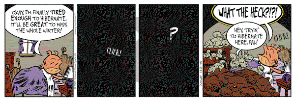 Ink Pen on Friday December 21, 2007 Comic Strip