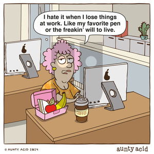 Aunty Acid - Saturday February 3, 2024 Comic Strip