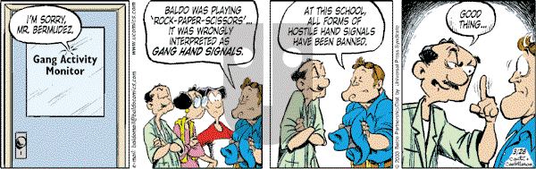 Baldo - Friday March 28, 2003 Comic Strip