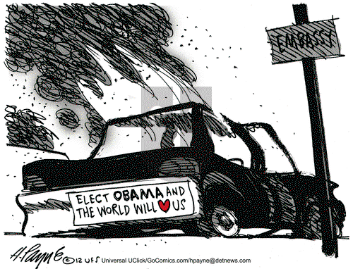Henry Payne on Saturday September 15, 2012 Comic Strip