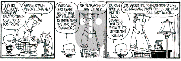 Monty on Wednesday April 20, 2005 Comic Strip
