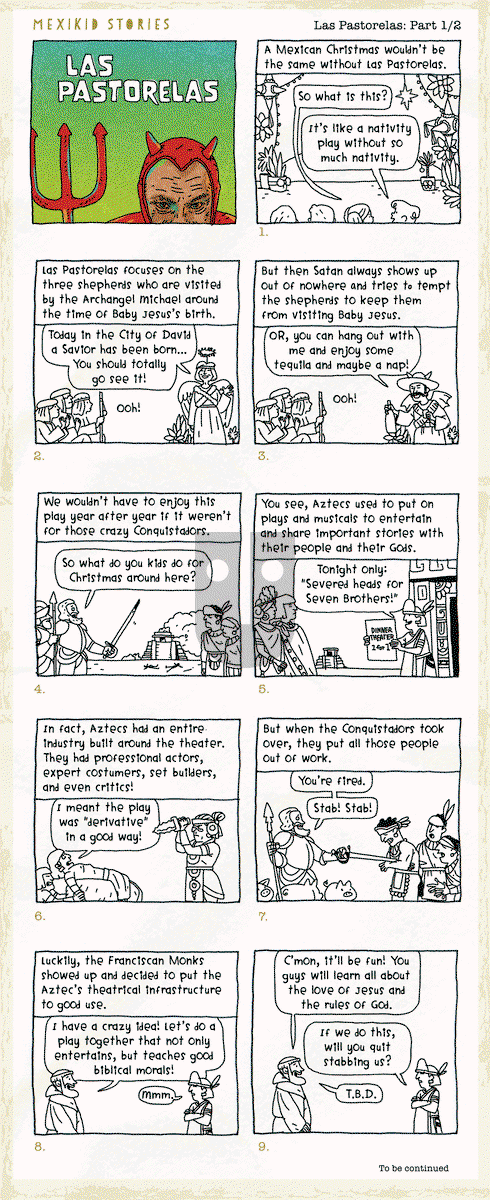 Mexikid Stories on Thursday December 15, 2022 Comic Strip