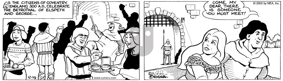 Alley Oop - Thursday December 19, 2002 Comic Strip