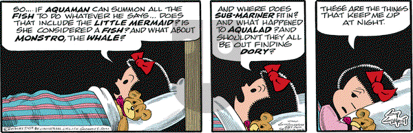 Nancy on Monday September 19, 2016 Comic Strip