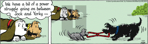 Fred Basset on Tuesday March 28, 2017 Comic Strip