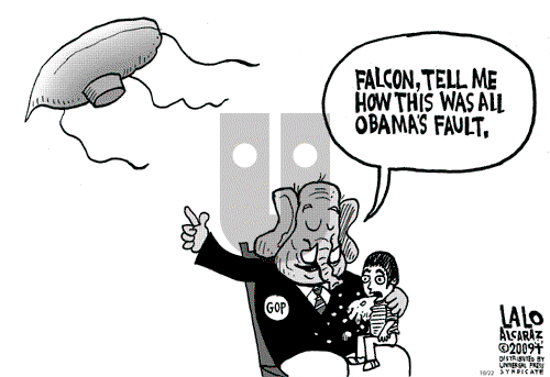 Lalo Alcaraz on Thursday October 22, 2009 Comic Strip