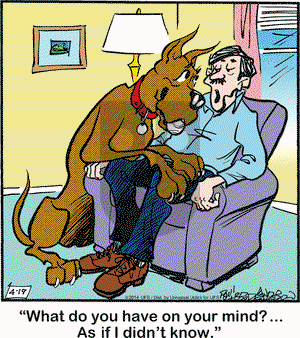 Marmaduke on Saturday April 19, 2014 Comic Strip