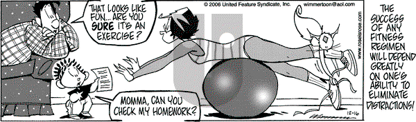 Rose is Rose on Saturday December 16, 2006 Comic Strip
