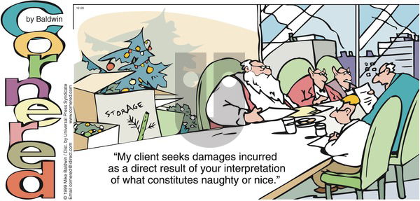 Cornered on Sunday December 26, 1999 Comic Strip