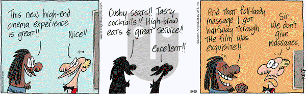 The Knight Life on Thursday October 30, 2008 Comic Strip