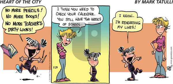 Heart of the City on Sunday May 29, 2016 Comic Strip