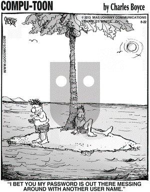 Compu-toon on Thursday August 22, 2013 Comic Strip