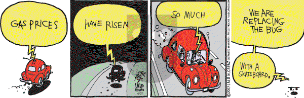 La Cucaracha on Saturday April 21, 2007 Comic Strip