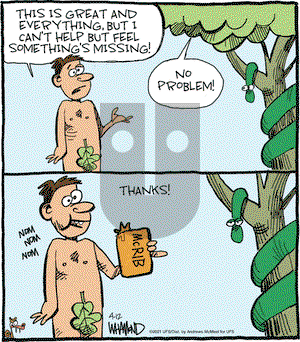 Reality Check on Monday April 12, 2021 Comic Strip