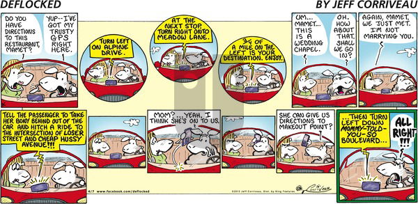 DeFlocked on Sunday April 7, 2013 Comic Strip