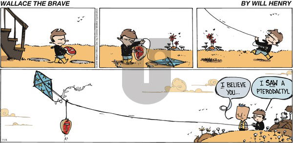 Wallace the Brave on Sunday November 4, 2018 Comic Strip