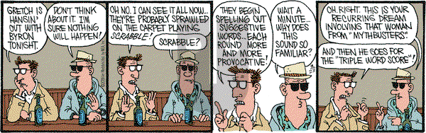 Monty on Monday February 23, 2009 Comic Strip