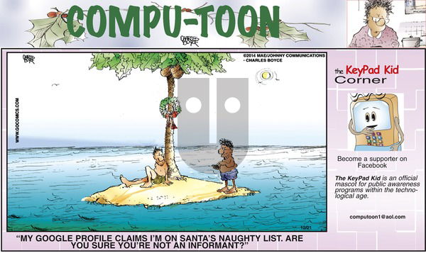 Compu-toon on Sunday December 21, 2014 Comic Strip