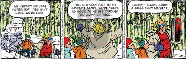 Cleats on Friday January 2, 2009 Comic Strip