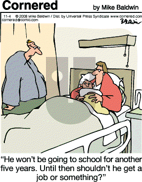 Cornered - Tuesday November 4, 2008 Comic Strip