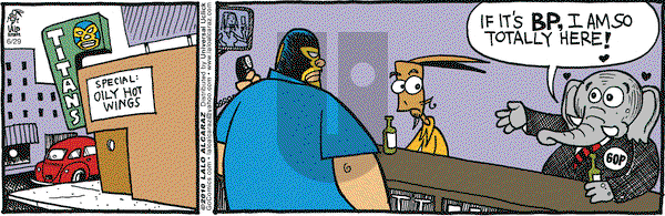 La Cucaracha on Tuesday June 29, 2010 Comic Strip