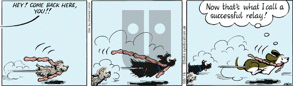 Fred Basset - Saturday August 16, 2014 Comic Strip