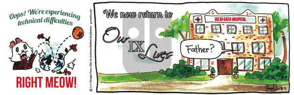 Breaking Cat News on Saturday August 3, 2019 Comic Strip