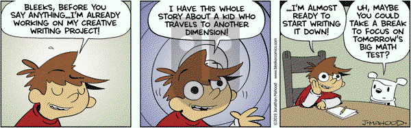 Bleeker: The Rechargeable Dog - Thursday March 7, 2019 Comic Strip