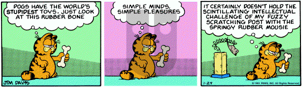 Garfield on Saturday January 29, 1983 Comic Strip