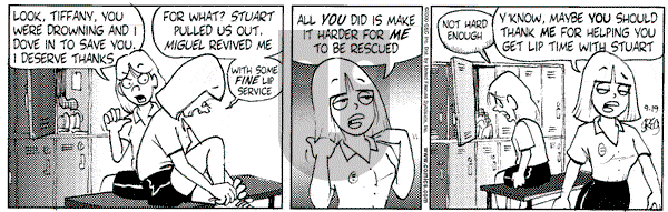 Luann on Tuesday September 19, 2000 Comic Strip