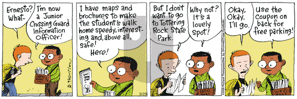 Cul de Sac on Monday September 29, 2008 Comic Strip