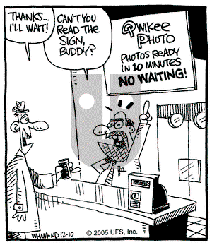 Reality Check - Saturday December 10, 2005 Comic Strip