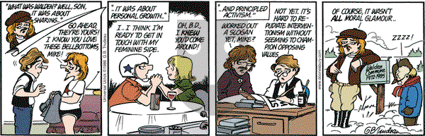 Doonesbury on Friday February 5, 2016 Comic Strip