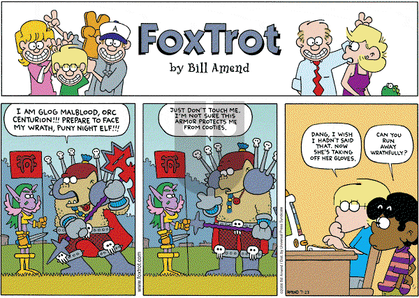 FoxTrot on Sunday July 23, 2006 Comic Strip