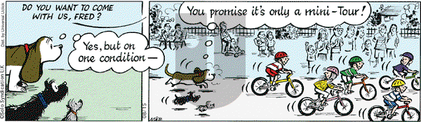 Fred Basset on Saturday August 15, 2015 Comic Strip