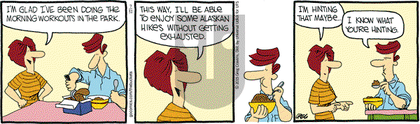 The Buckets on Friday July 31, 2015 Comic Strip