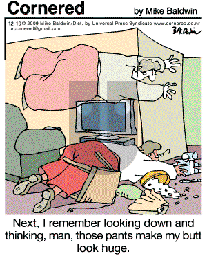 Cornered on Saturday December 19, 2009 Comic Strip