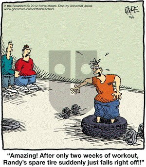 In the Bleachers - Friday July 6, 2012 Comic Strip