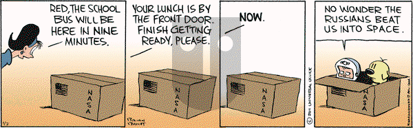 Red and Rover on Friday January 3, 2014 Comic Strip
